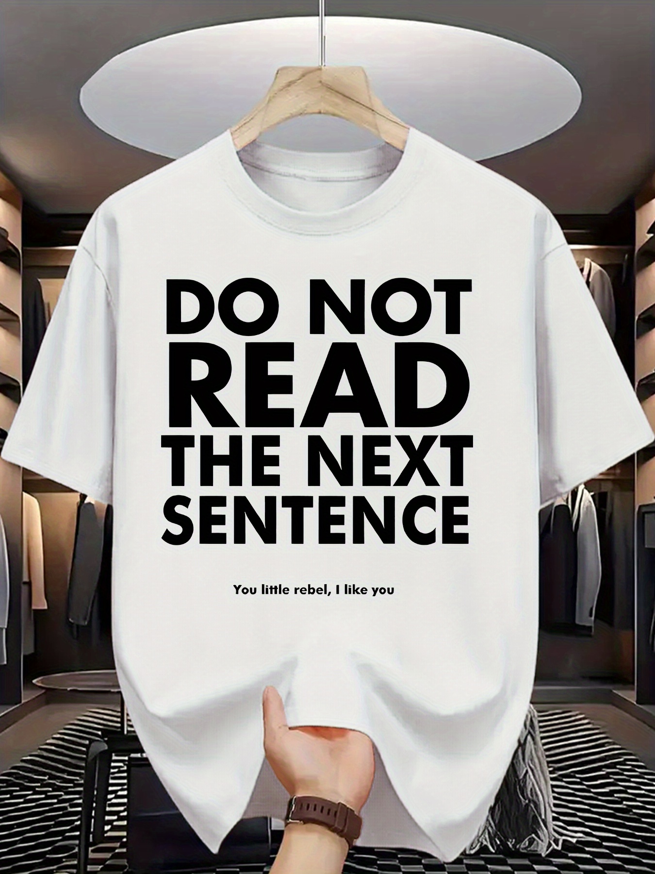 Summer Clothing Next - Do Not Read the Next Sentence