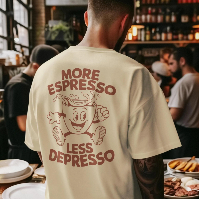 Summer Clothing Must Haves - Coffee Lovers' Must-have Summer High-quality Cotton