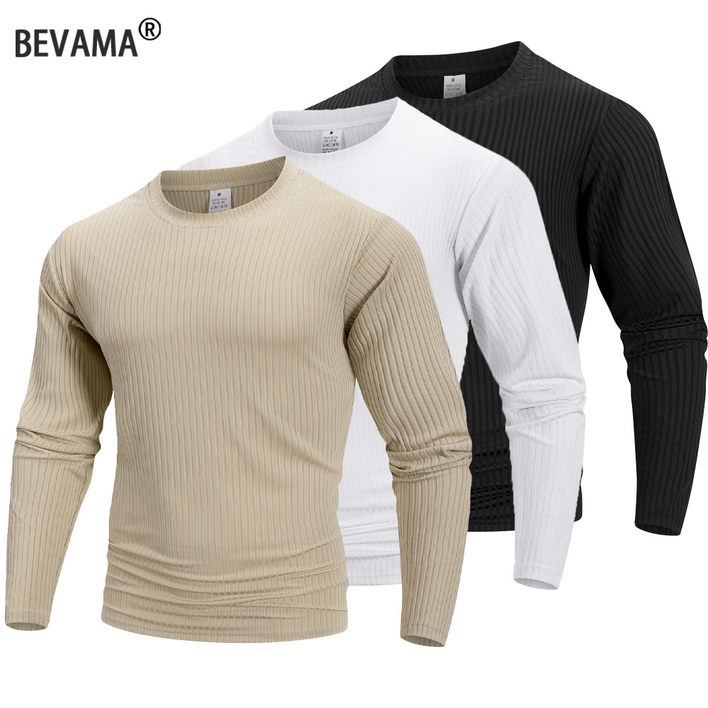Summer Clothing Trend - Spring Summer Men's Crew Neck Long