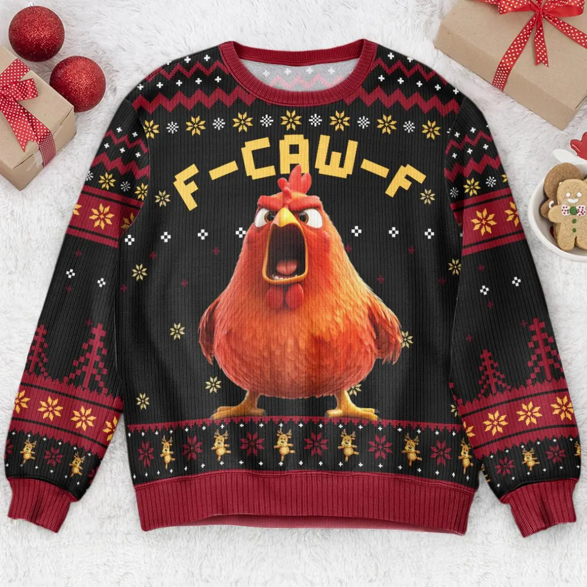 Summer Jumper Clothing - 2026 Anime Duck Chicken Ugly Christmas