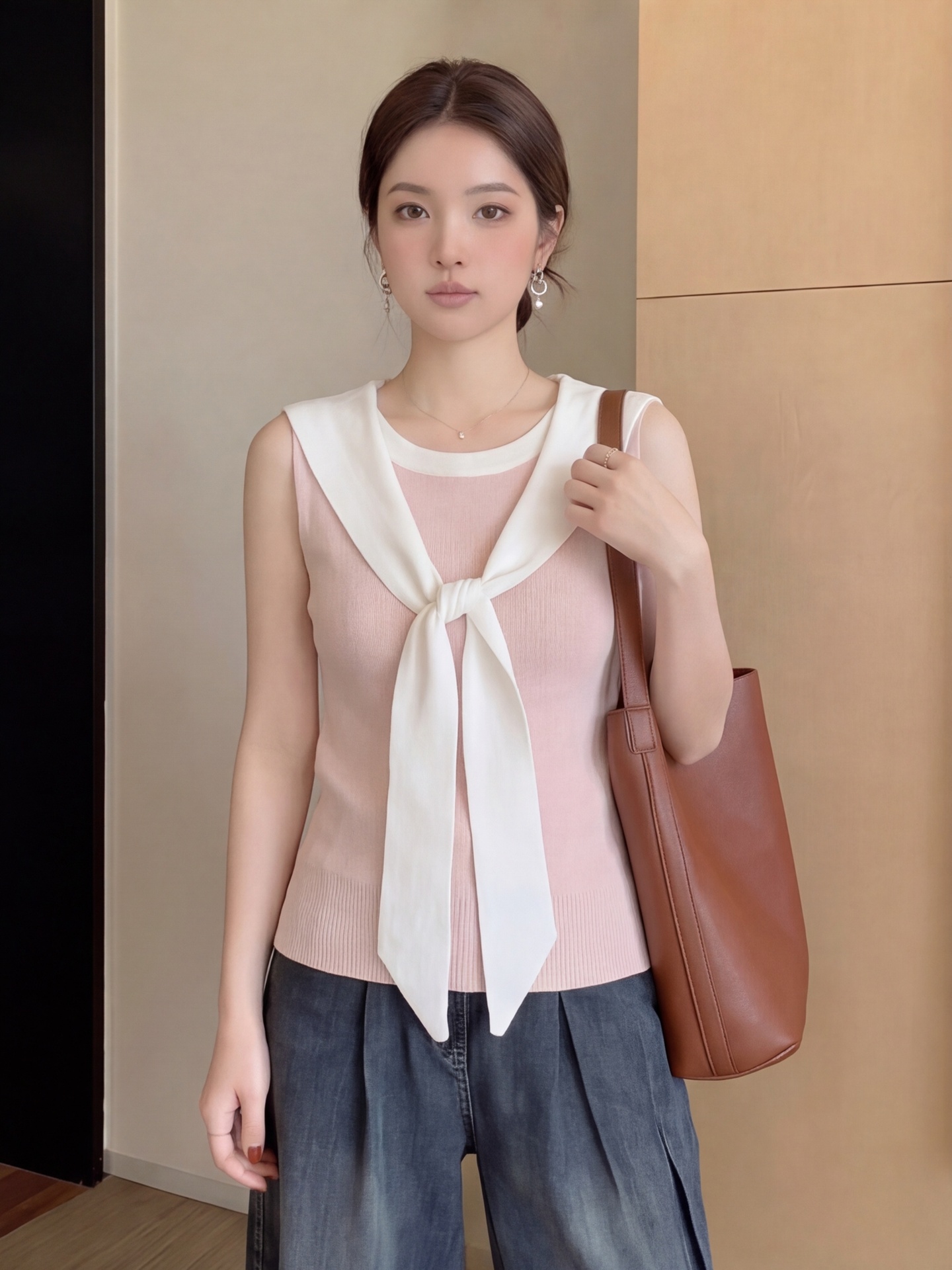 Dopamine Pink Navy Necktie Ves - Summer Clothing Old Navy recension och pris