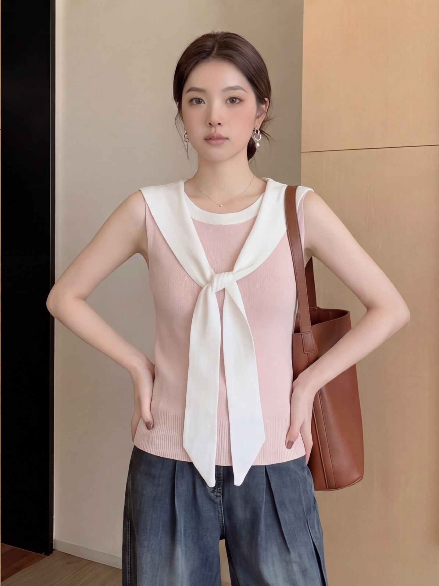 Dopamine Pink Navy Necktie Ves - Summer Clothing Old Navy recension och pris
