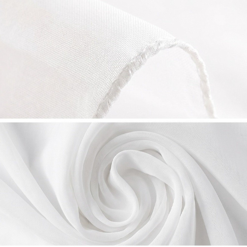 Solid Color Thin Shawl Chiffon - Sarong Pareo Wrap recension och pris