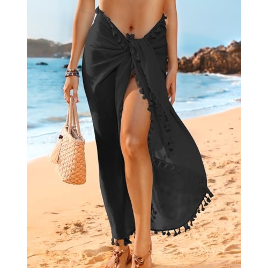 Sarong Cover Up Womens Beach C - Sarong Pareo Wrap recension och pris
