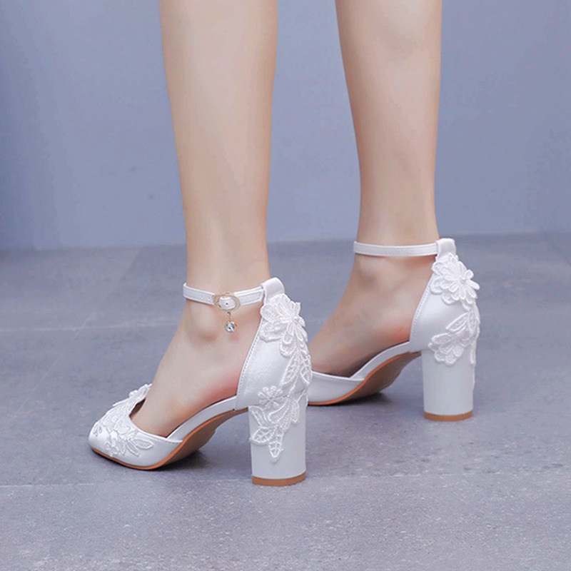 Women White Silk High Heels Su - Summer Clothing Stores recension och pris