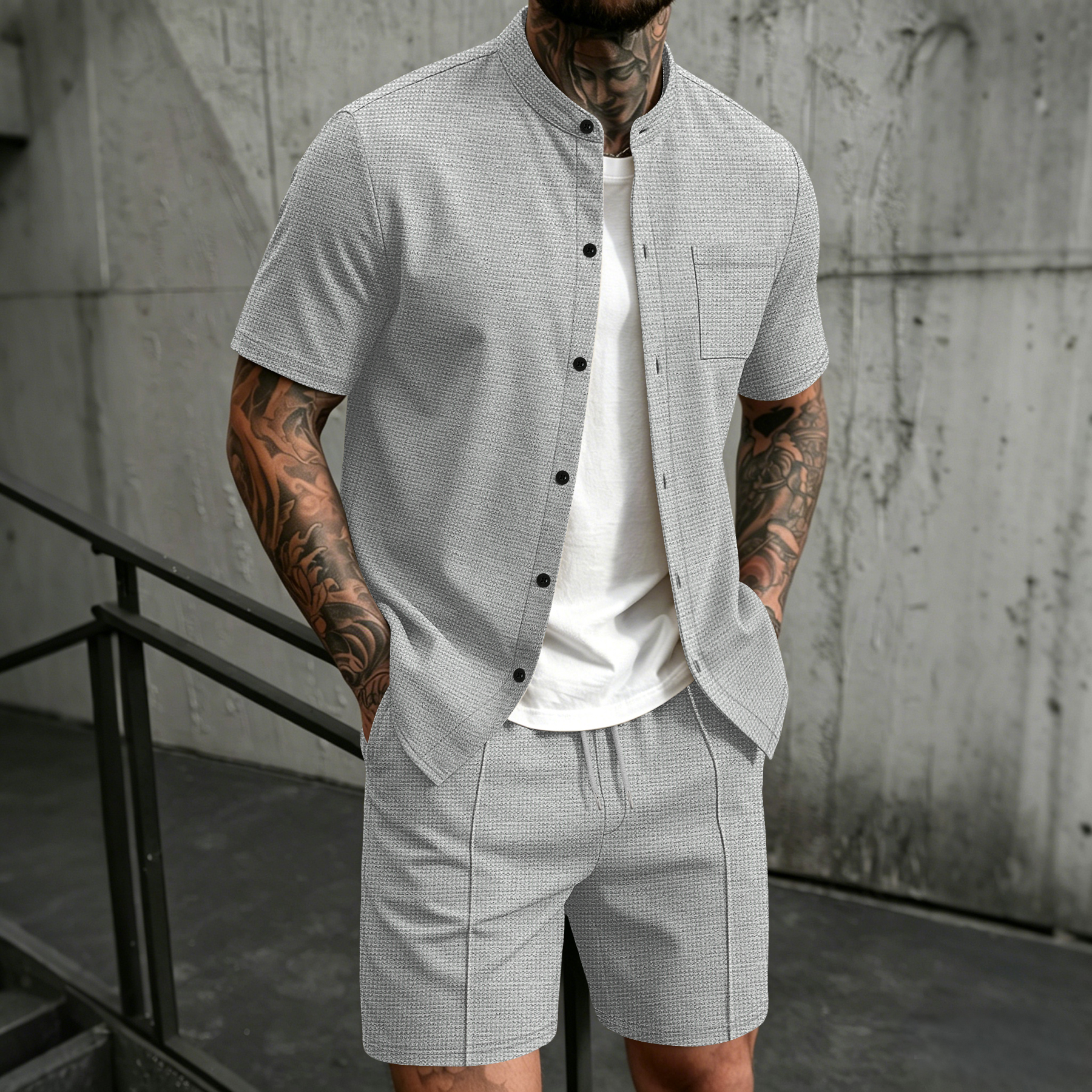Men's 2 Piece Outfit, Stand Co - Summer Clothing Trend recension och pris