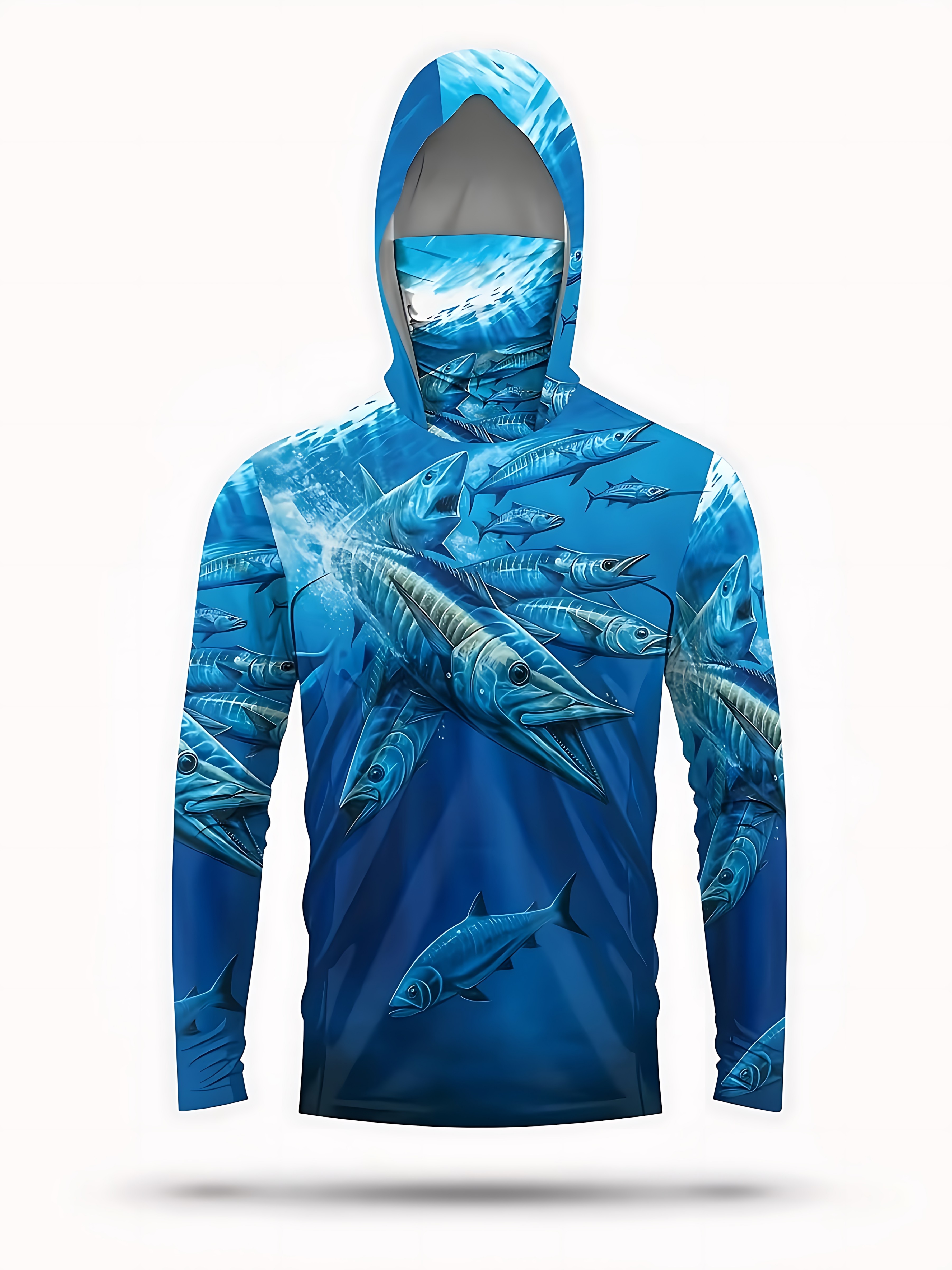 Fishing Shirt Hooded Men Fishi - Summer Clothing Trend recension och pris