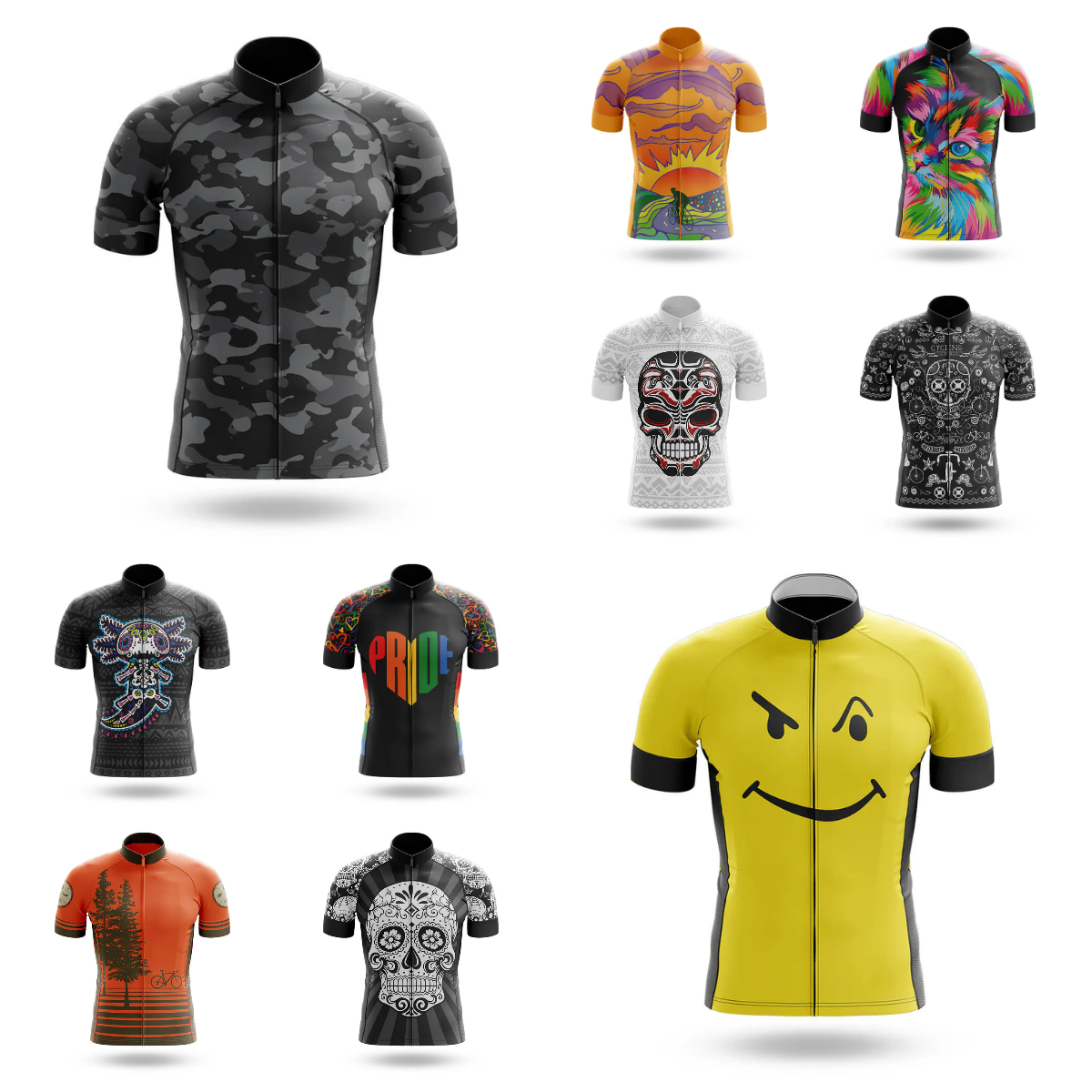 Biking Happens Cycling Jersey  - Summer Jumper Clothing recension och pris