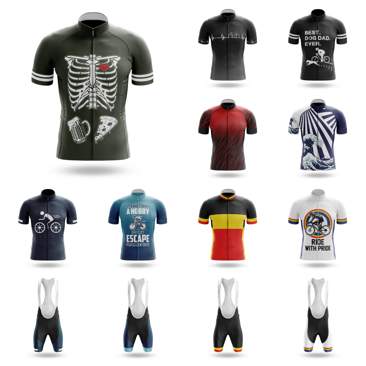 Bike On Road Cycling Jersey Cl - Summer Jumper Clothing recension och pris