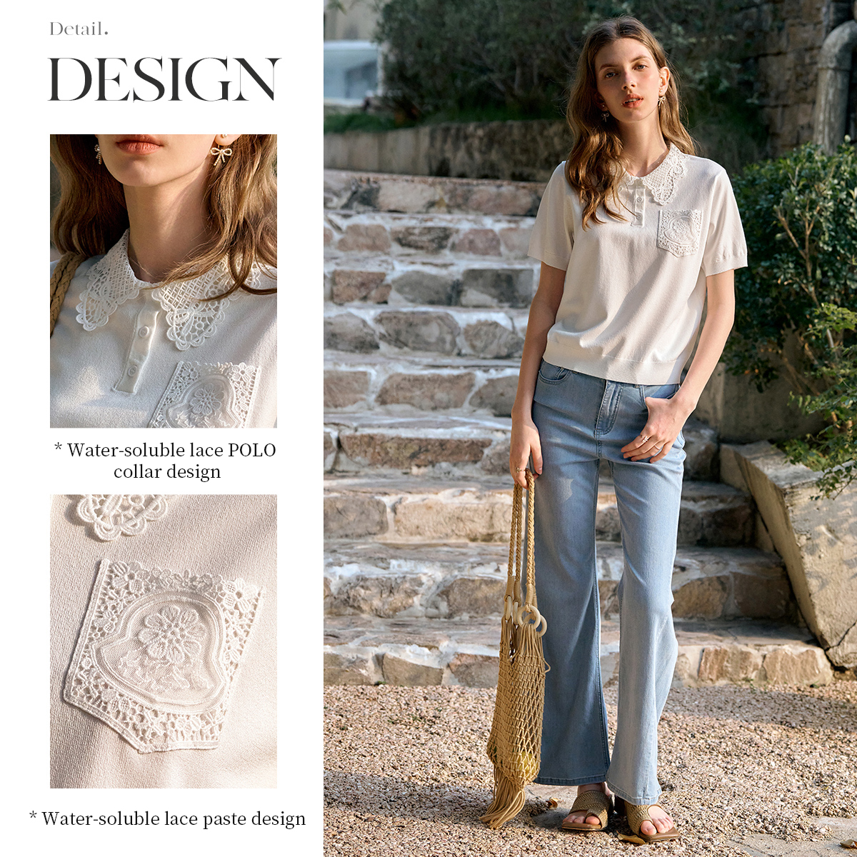 OLrain White Pullover Sweater  - Summer Jumper Clothing recension och pris