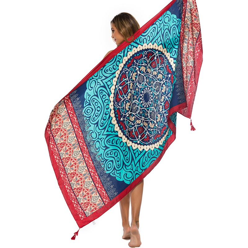 2018 New 90x180cm Twill cotton - Sarong Pareo Wrap recension och pris