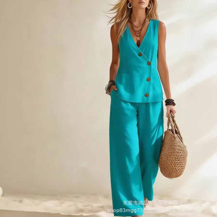 Fashion Deep V-neck Sleeveless - Zara Summer Clothing For Women recension och pris