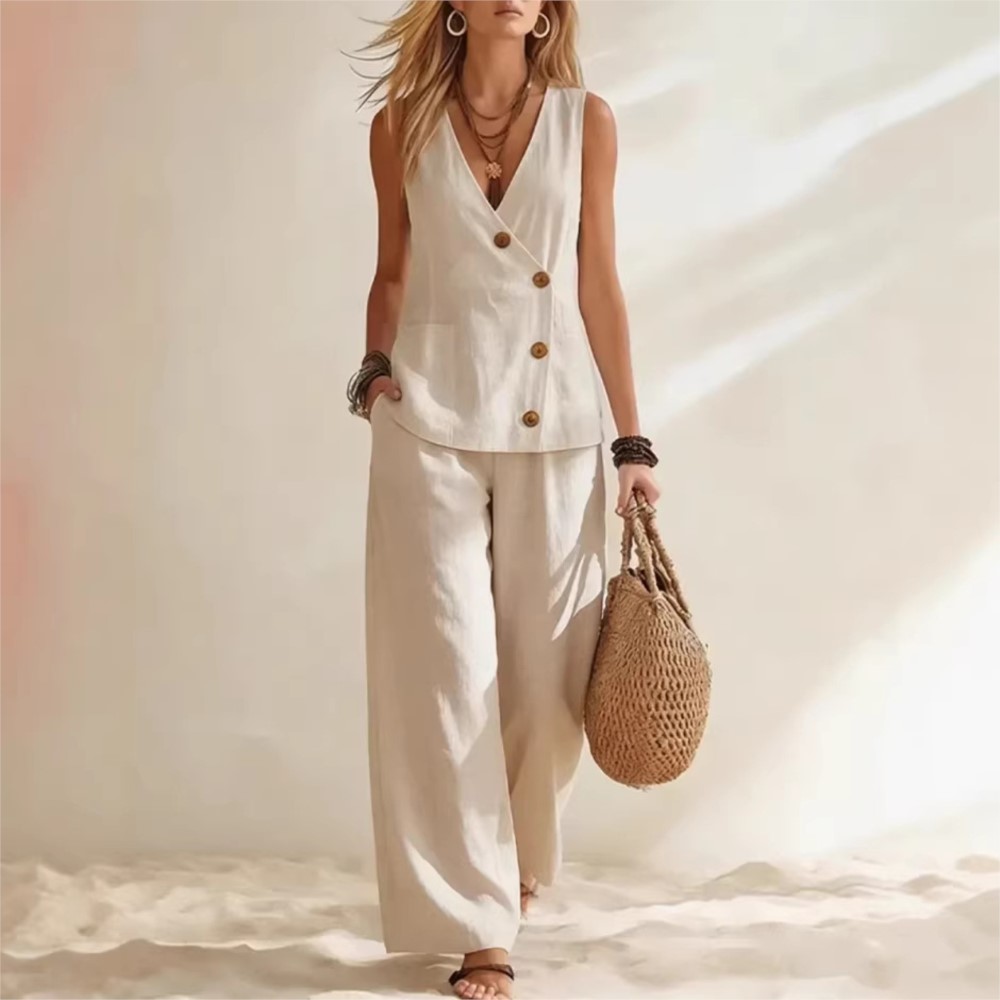 Fashion Deep V-neck Sleeveless - Zara Summer Clothing For Women recension och pris