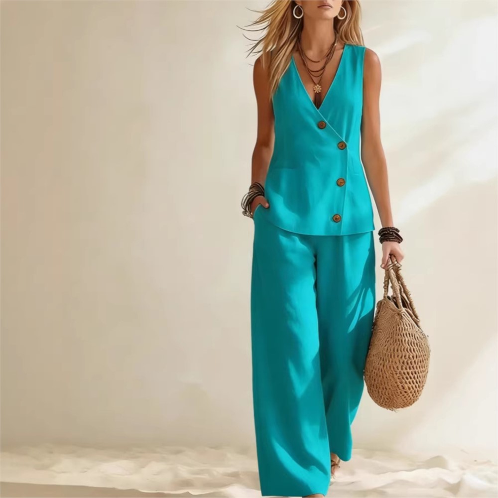 Fashion Deep V-neck Sleeveless - Zara Summer Clothing For Women recension och pris