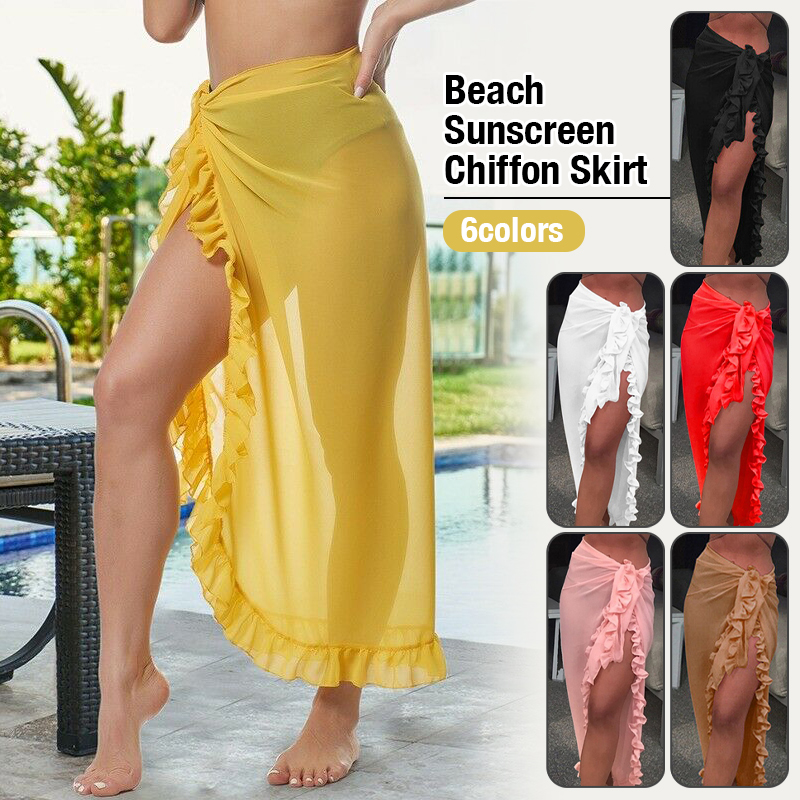 Women Sexy Sheer Bikini Cover  - Sarong Pareo Wrap recension och pris