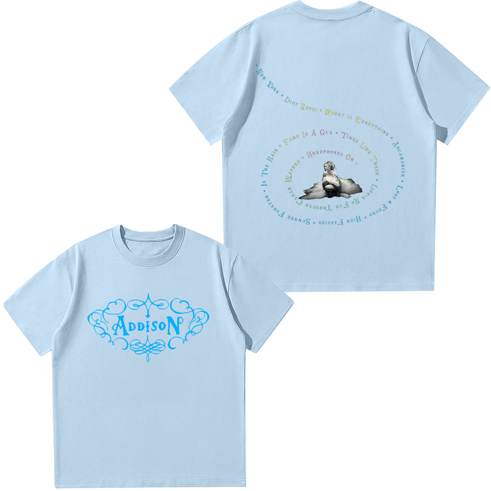 Addison Rae Pop Music T Shirt  - Summer Rae Clothing recension och pris
