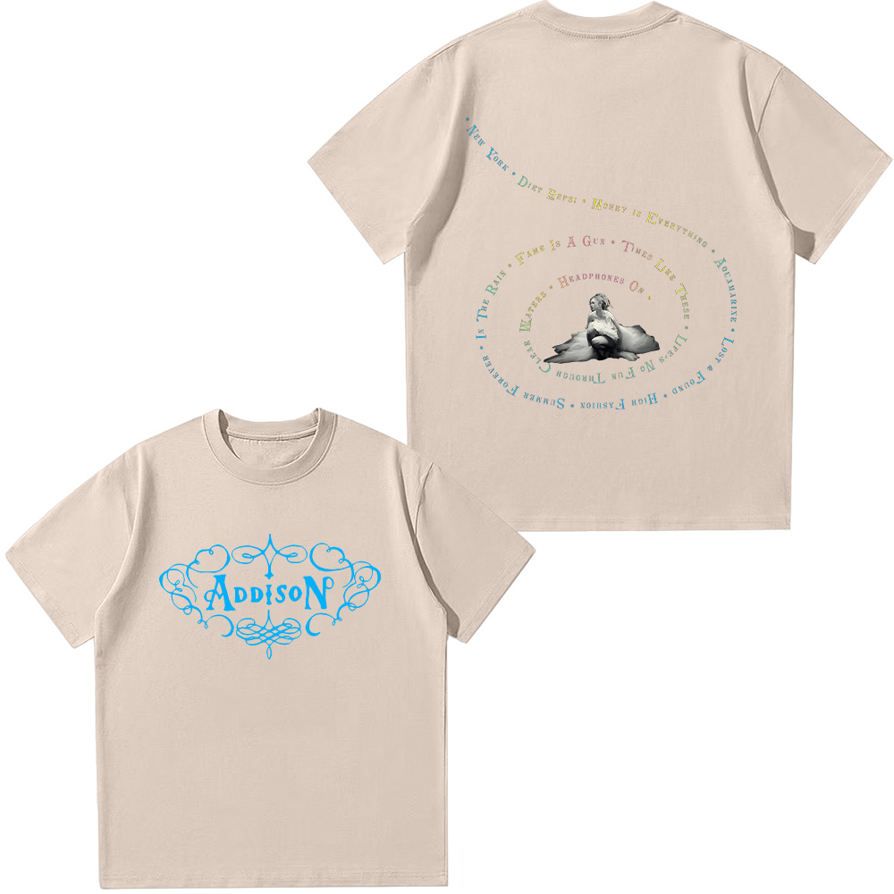 Addison Rae Pop Music T Shirt  - Summer Rae Clothing recension och pris